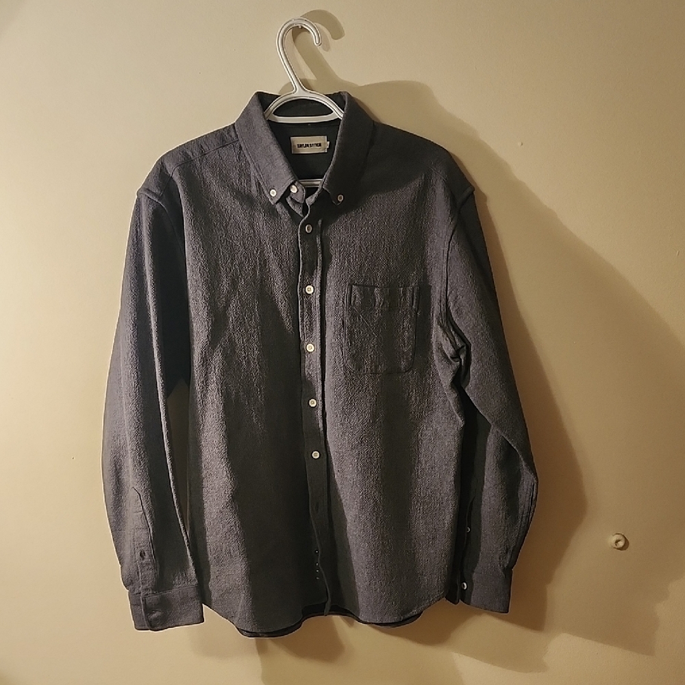 Taylor Stitch Charcoal Button-Down Shirt